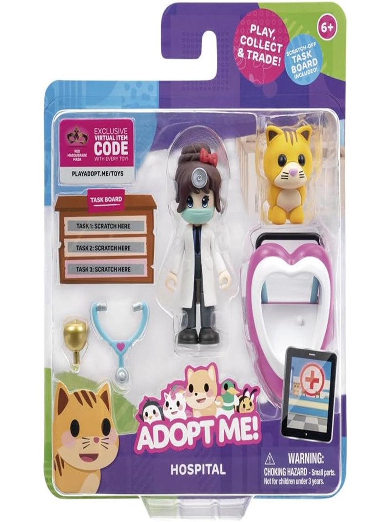 Adopt Me! Pack Dr Heart et son ami le chat roux Multicolore - Kiabi
