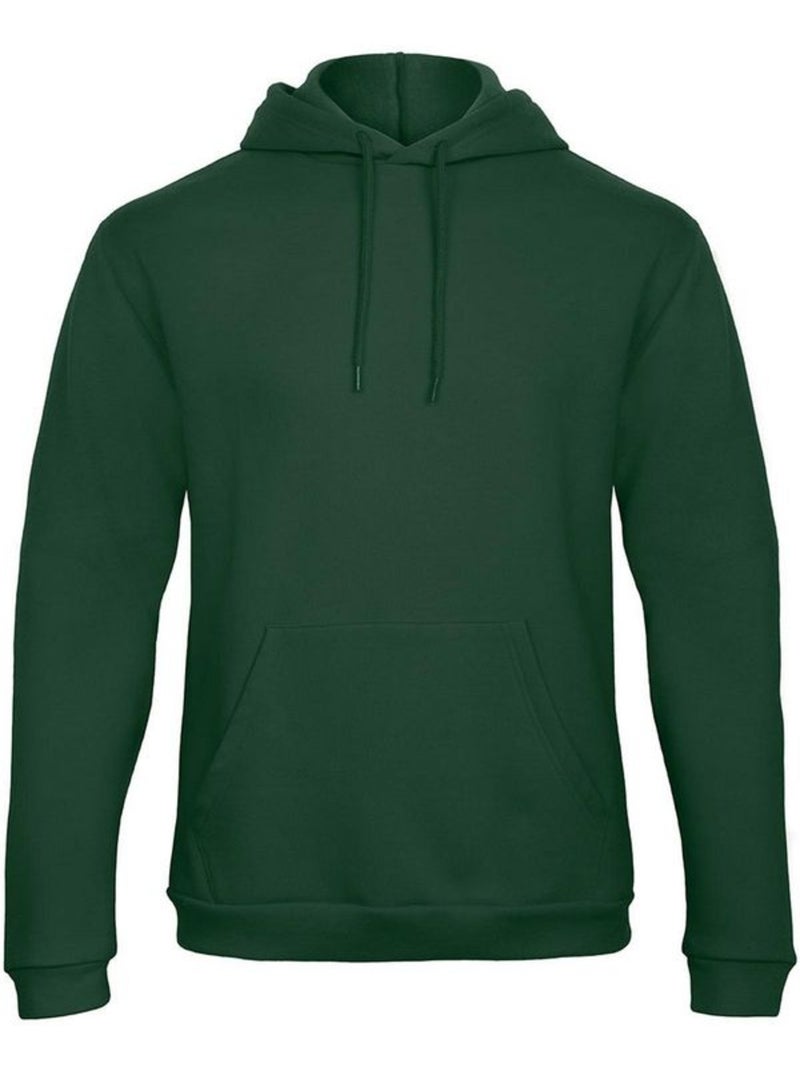 Adultes unisexe id. 203 50/50 sweat à capuche - b and c Vert bouteille - Kiabi
