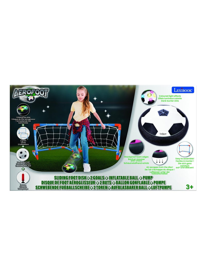 AeroFoot - Disque de foot aéroglisseur rechargeable Blanc - Kiabi