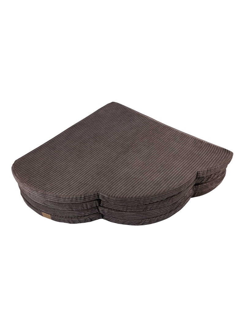 Aesthetic Brun Tapis de Jeu en Forme de Nuage pour Enfants 160x160x5 cm Marron - Kiabi