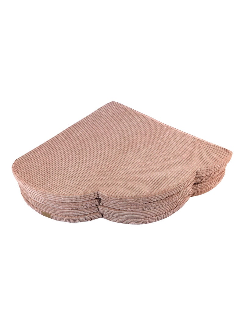 Aesthetic Rose poudré Tapis de Jeu en Forme de Nuage pour Enfants 160x160x5 cm Rose foncé - Kiabi