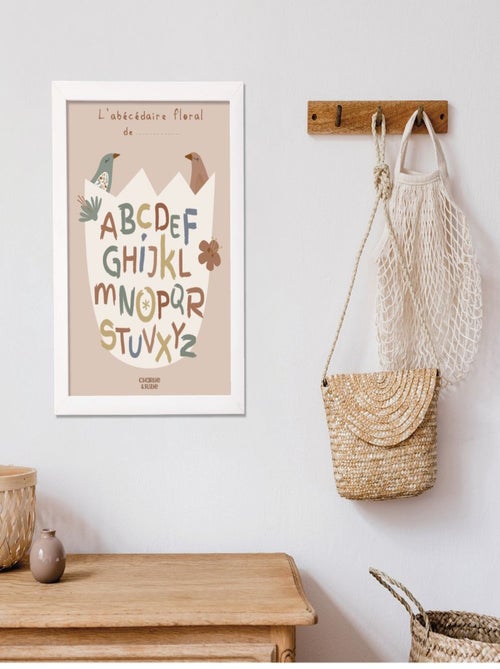 Affiche Abécédaire Lili-Rose - Kiabi