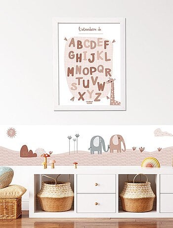 Affiche Abécédaire Sofia Personnalisable