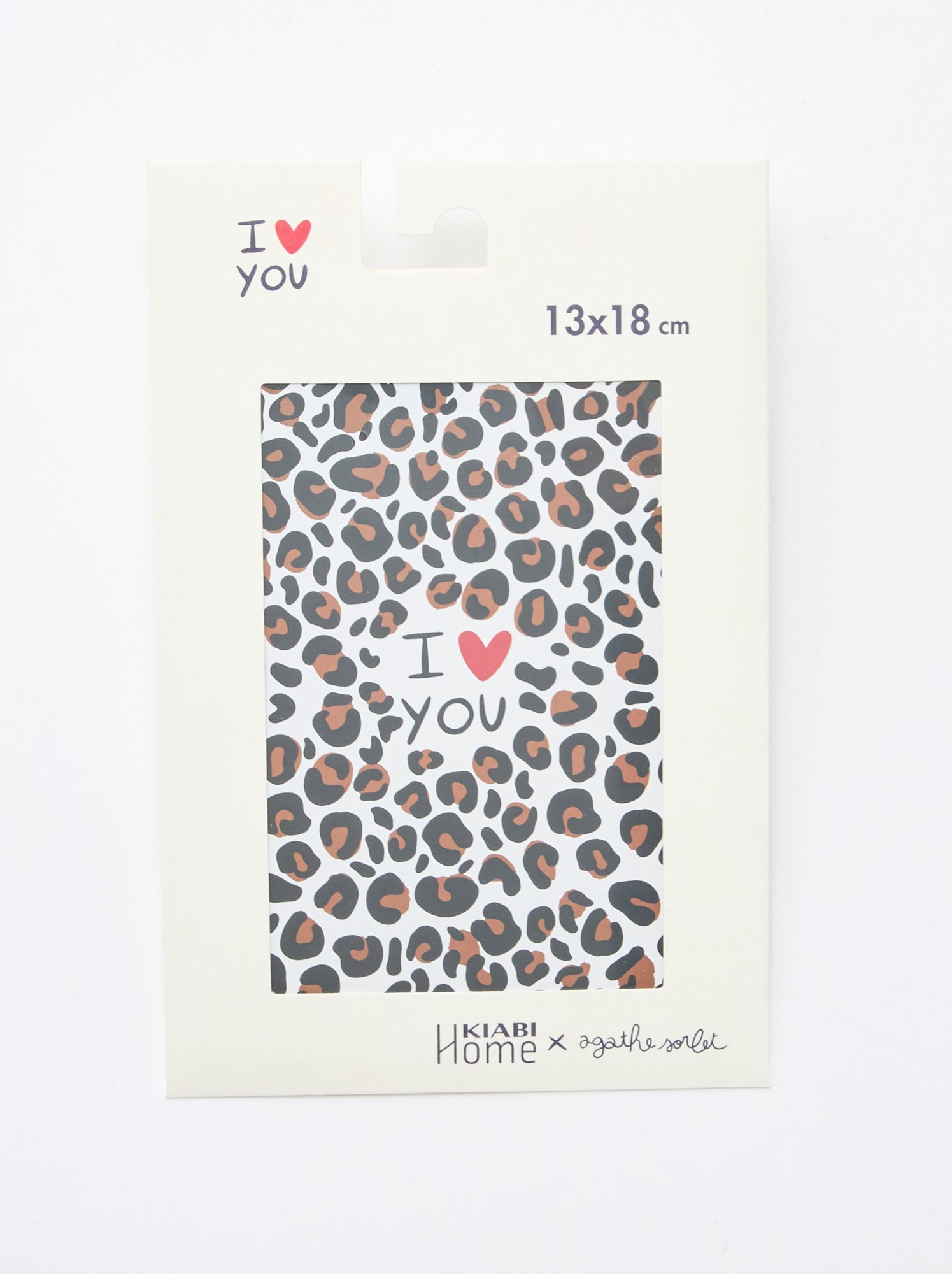 Affiche  'Agathe Sorlet x Kiabi' - Saint-Valentin