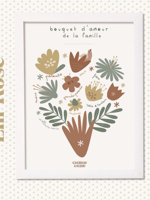Affiche Bouquet D'amour- Lili Rose - Kiabi