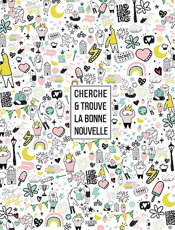 Affiche Cherche et trouve la bonne nouvelle spéciale Tata