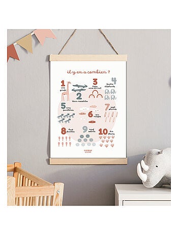 Affiche Compter Animaux Sofia