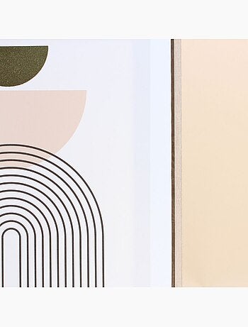 Affiche encadrée 40x50cm thème graphique - AFIBEL