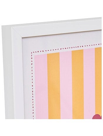 Affiche encadrée A la vie à l'amour