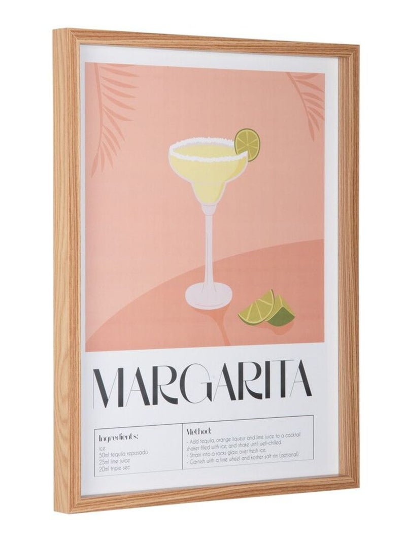 Affiche encadrée COCKTAIL Orange - Kiabi