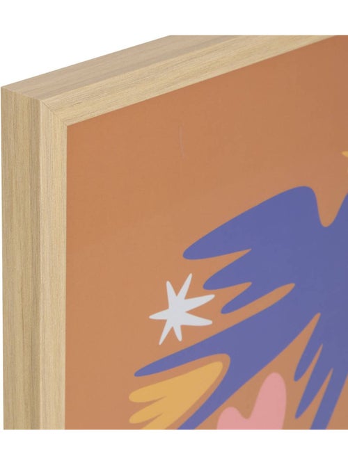 Affiche encadrée design graphique ville LIBE - Kiabi