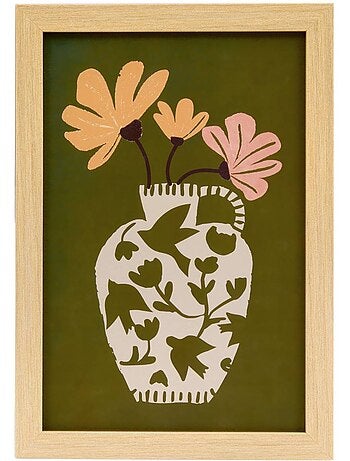 Affiche encadrée rectangulaire berny