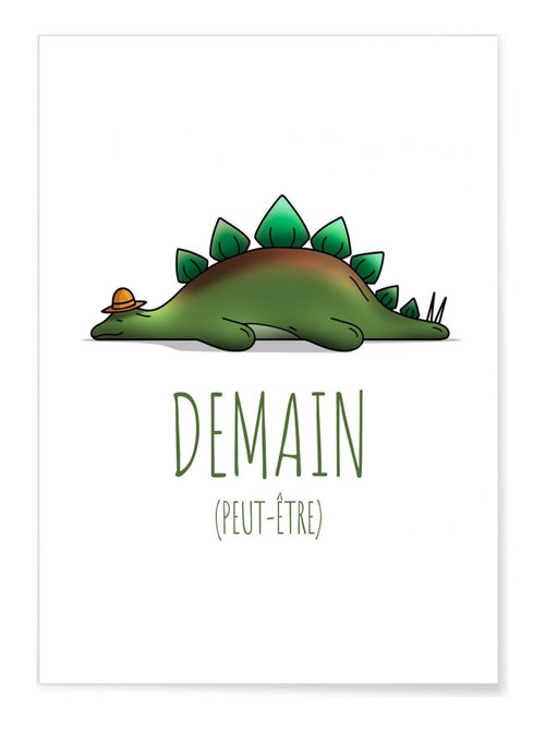 Affiche Enfant 'Demain peut-être' - Kiabi