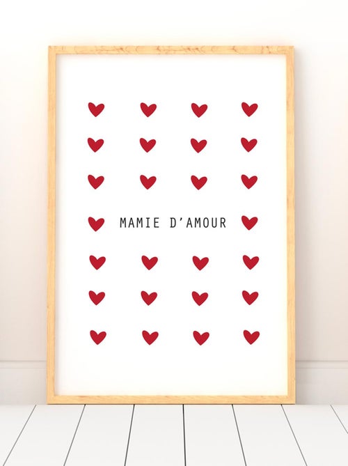 Affiche Mamie d'amour - Kiabi