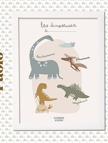 Affiche Mes dinosaures