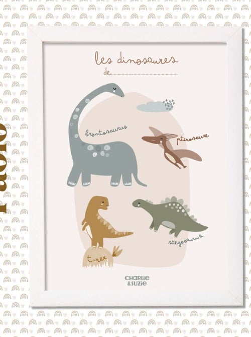 Affiche Mes dinosaures - Kiabi