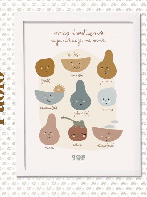 Affiche Mes Émotions Paolo - Kiabi