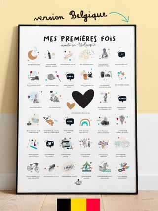 Affiche mes Premières Fois Belgique