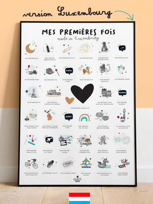 Affiche mes Premières Fois Luxembourg - Kiabi