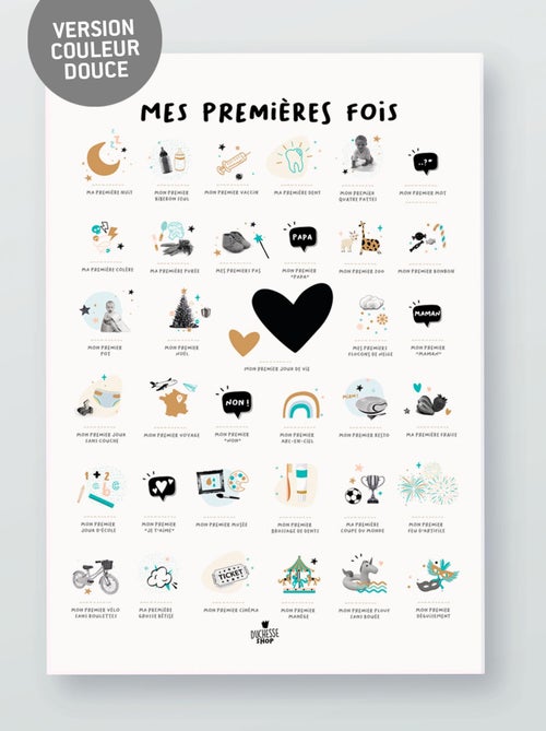Affiche mes Premières Fois Nationale - Kiabi