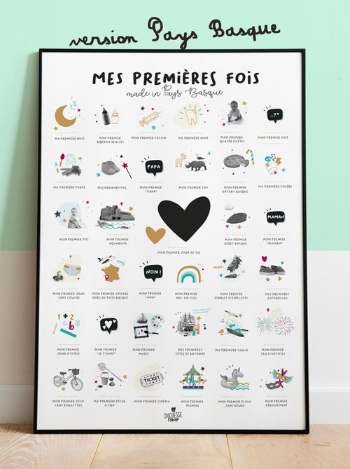 Affiche mes Premières Fois Pays Basque - Kiabi