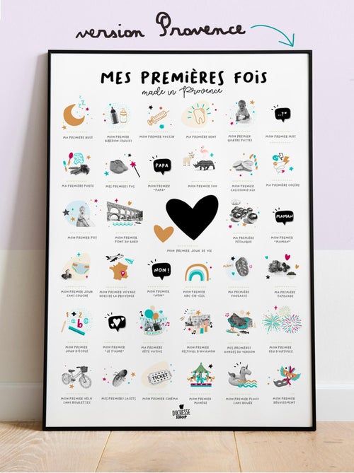 Affiche mes Premières Fois Provence - Kiabi