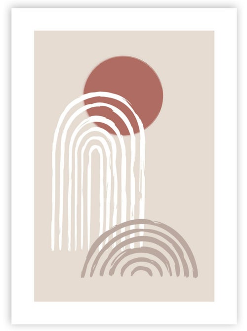 Affiche papier imprimé FADO ABSTRACT abstrait sans cadre – 50 x 70 cm Future Home - Kiabi Affiche papier imprimé FADO ABSTRACT abstrait sans cadre – 50 x 70 cm Future Home - Kiabi