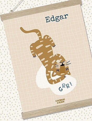 Affiche Tigre Isidore
