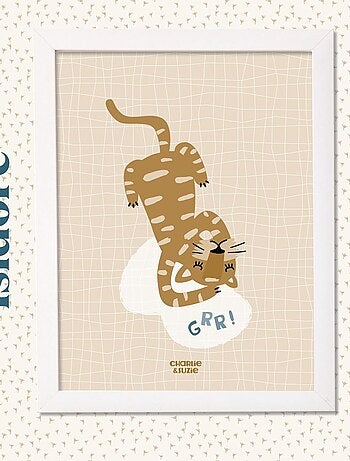 Affiche Tigre Isidore