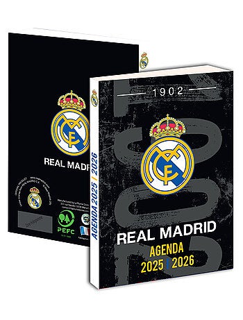 Agenda scolaire Real 2025 2026 - Collection officielle REAL MADRID
