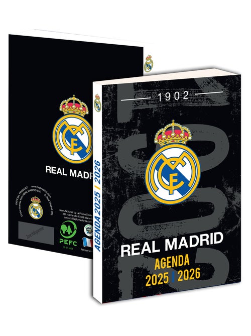 Agenda scolaire Real 2025 2026 - Collection officielle REAL MADRID - Kiabi