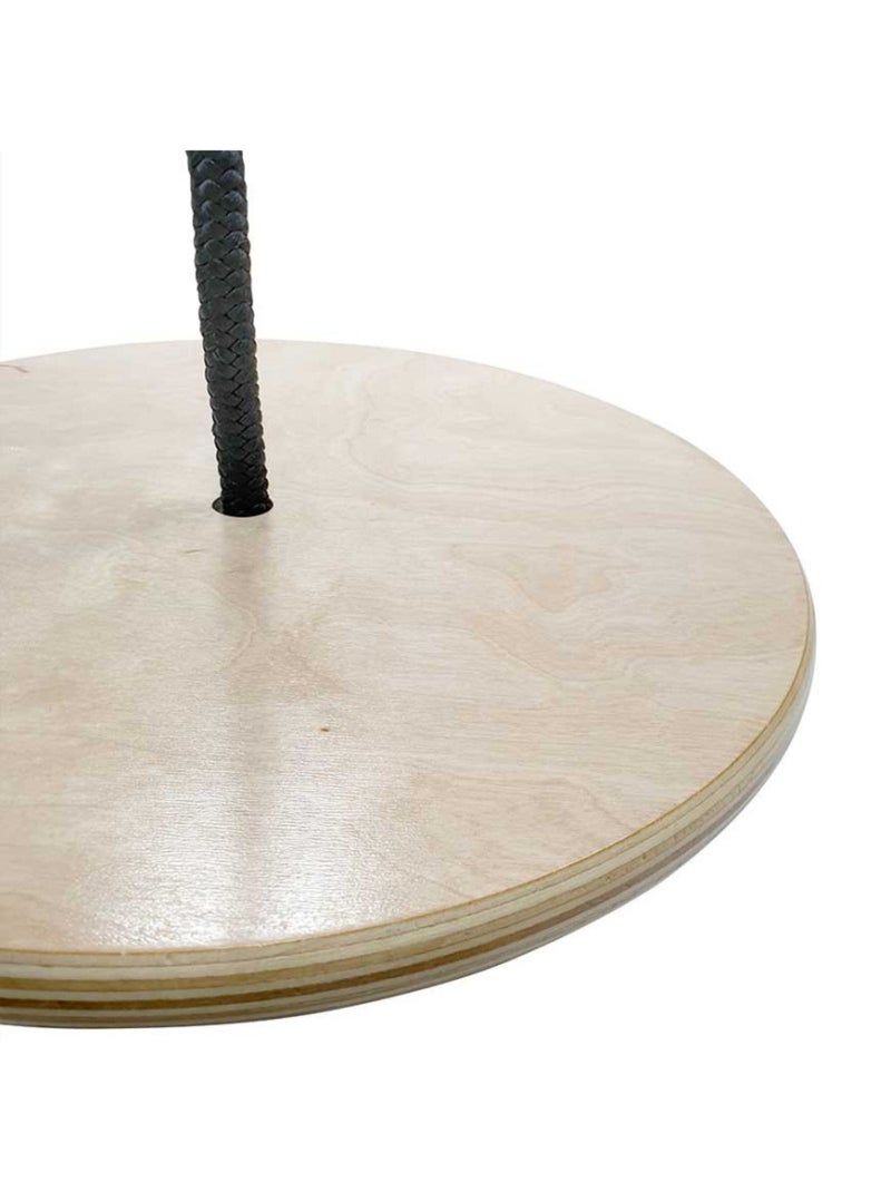 Agrès disque en bois pour portique Marron - Kiabi