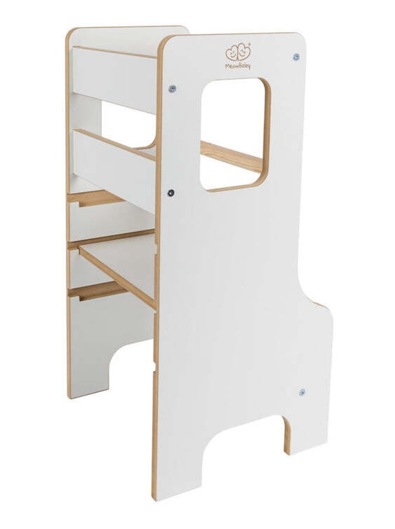 Aide de cuisine MDF -  BOIS BLANC Blanc/Bois - Kiabi