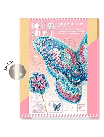 Ailes et baguette de fée à décorer