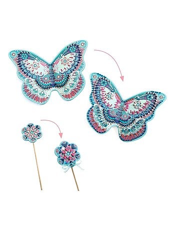 Ailes et baguette de fée à décorer