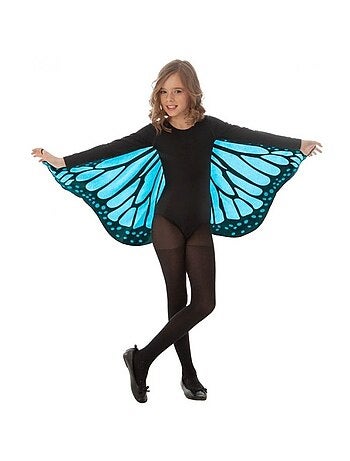 Ailes papillon orange pour enfant