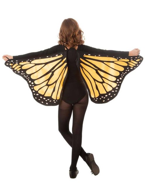 Ailes papillon orange pour enfant - Kiabi