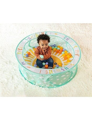 Aire de jeu à balles pop up pliable - 50 balles et sac - infantino