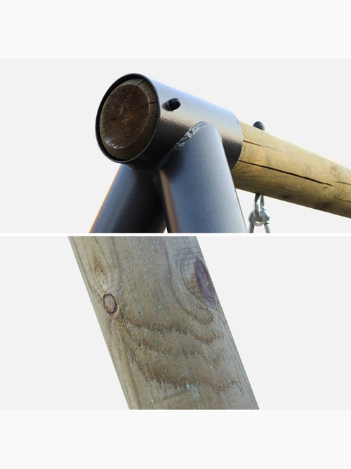 Aire de jeux balançoires, 1 face-à-face Naroit - Kiabi