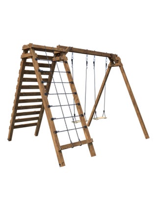 Aire de jeux en bois pour enfants Tristan