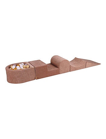 Aire de jeux en mousse pour enfants avec petite piscine à balles – velvet