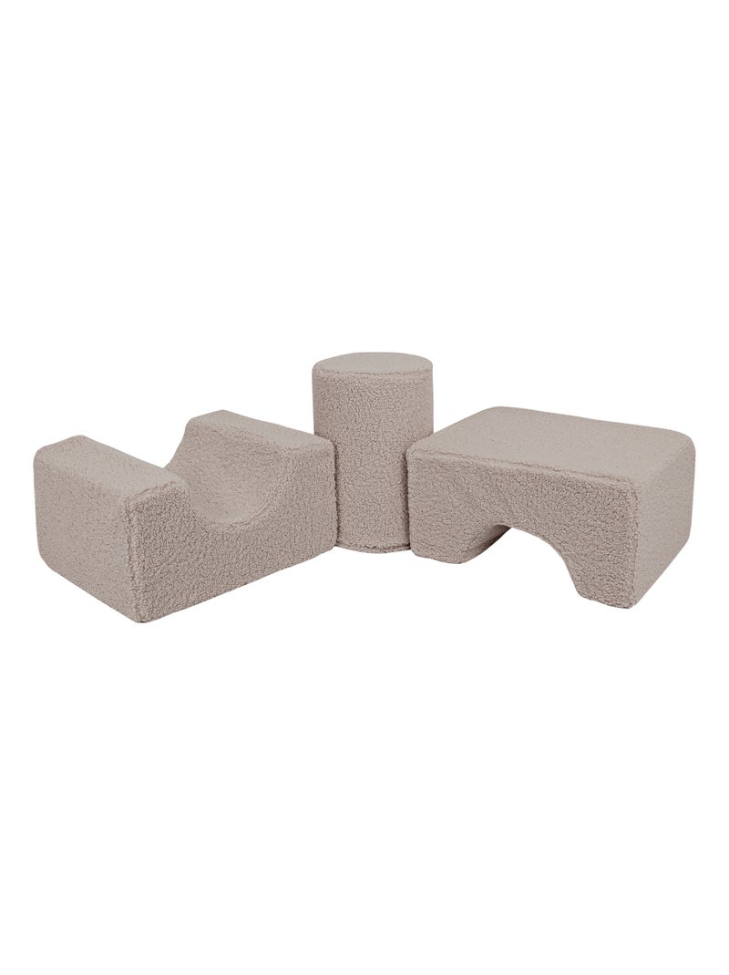 Aire De Jeux en mousse Shape Set 3-Éléments, Bearly Gris - Kiabi