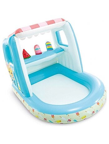 Aire de jeux gonflable marchand de glace