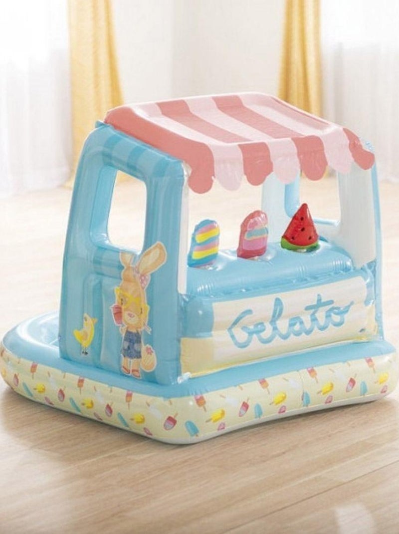 Aire de jeux gonflable marchand de glace Multicolore - Kiabi