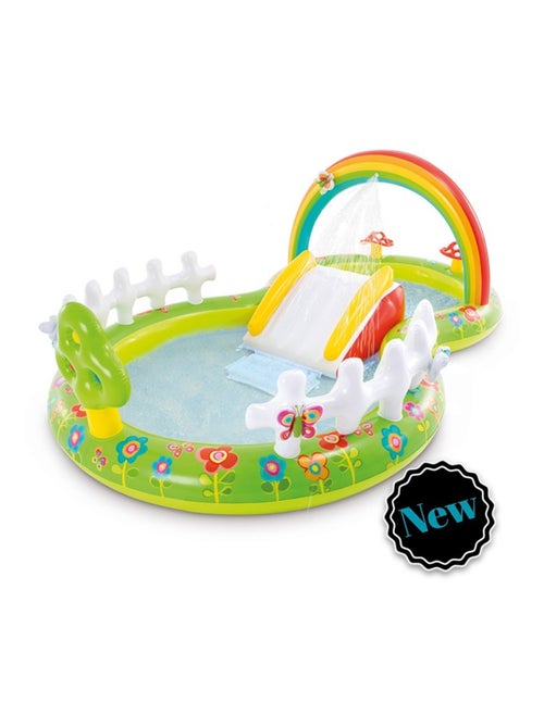 Aire de jeux gonflable Mon jardin - Kiabi