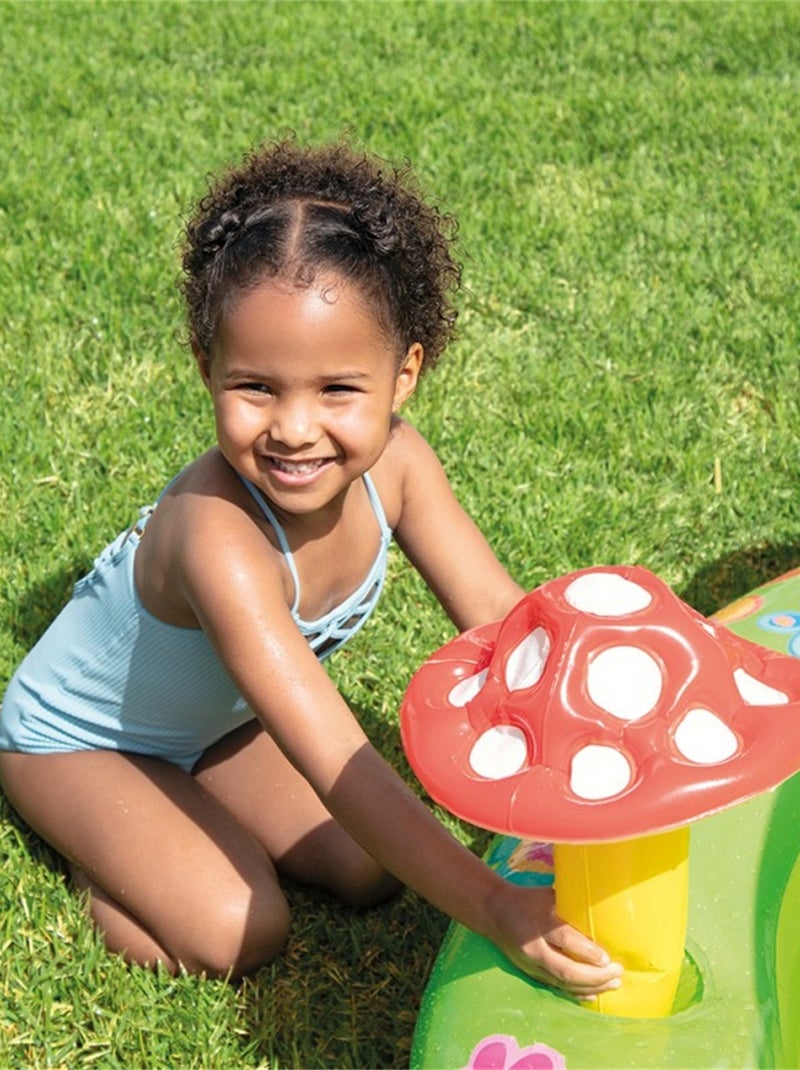 Aire de jeux gonflable Mon jardin Vert - Kiabi