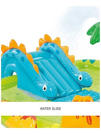 Aire de jeux gonflable petit dino