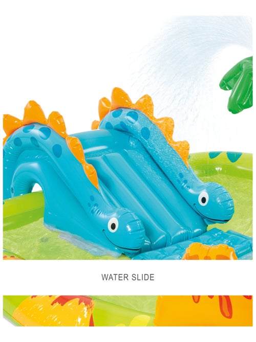 Aire de jeux gonflable petit dino - Kiabi