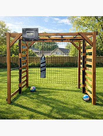Aire de jeux multisport avec sac de frappe ODIN