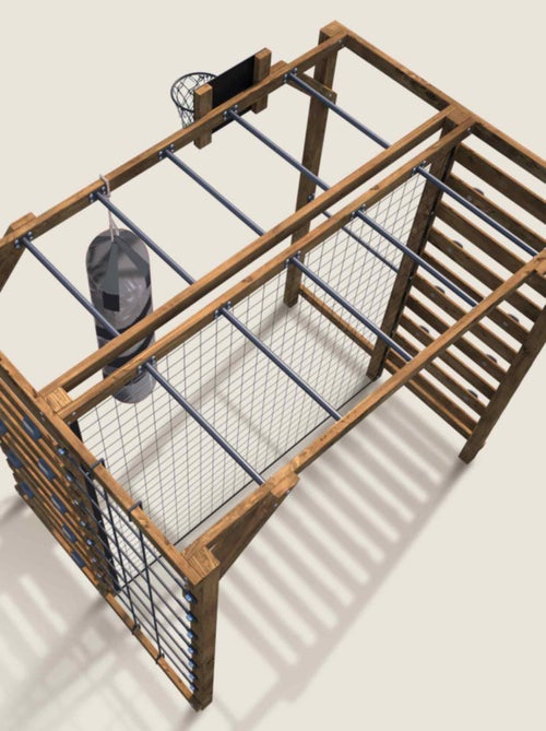 Aire de jeux multisport avec sac de frappe ODIN - Kiabi